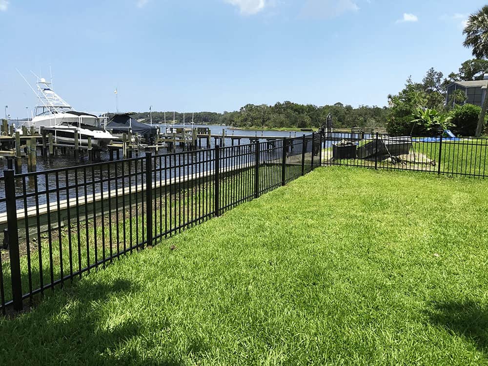 aluminum fence