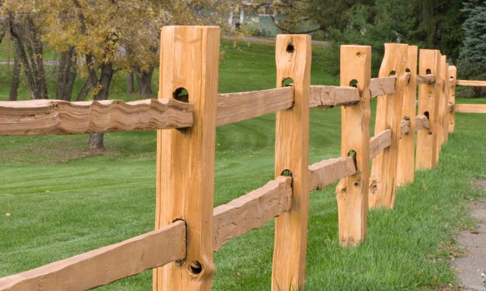 Wood Split Rail Fence Installation Process