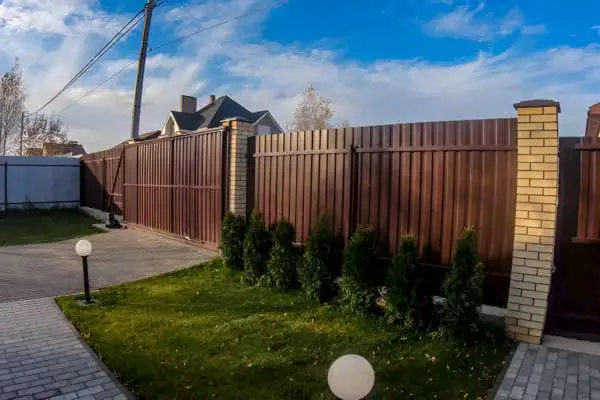 Vertical Slat Privacy Fences